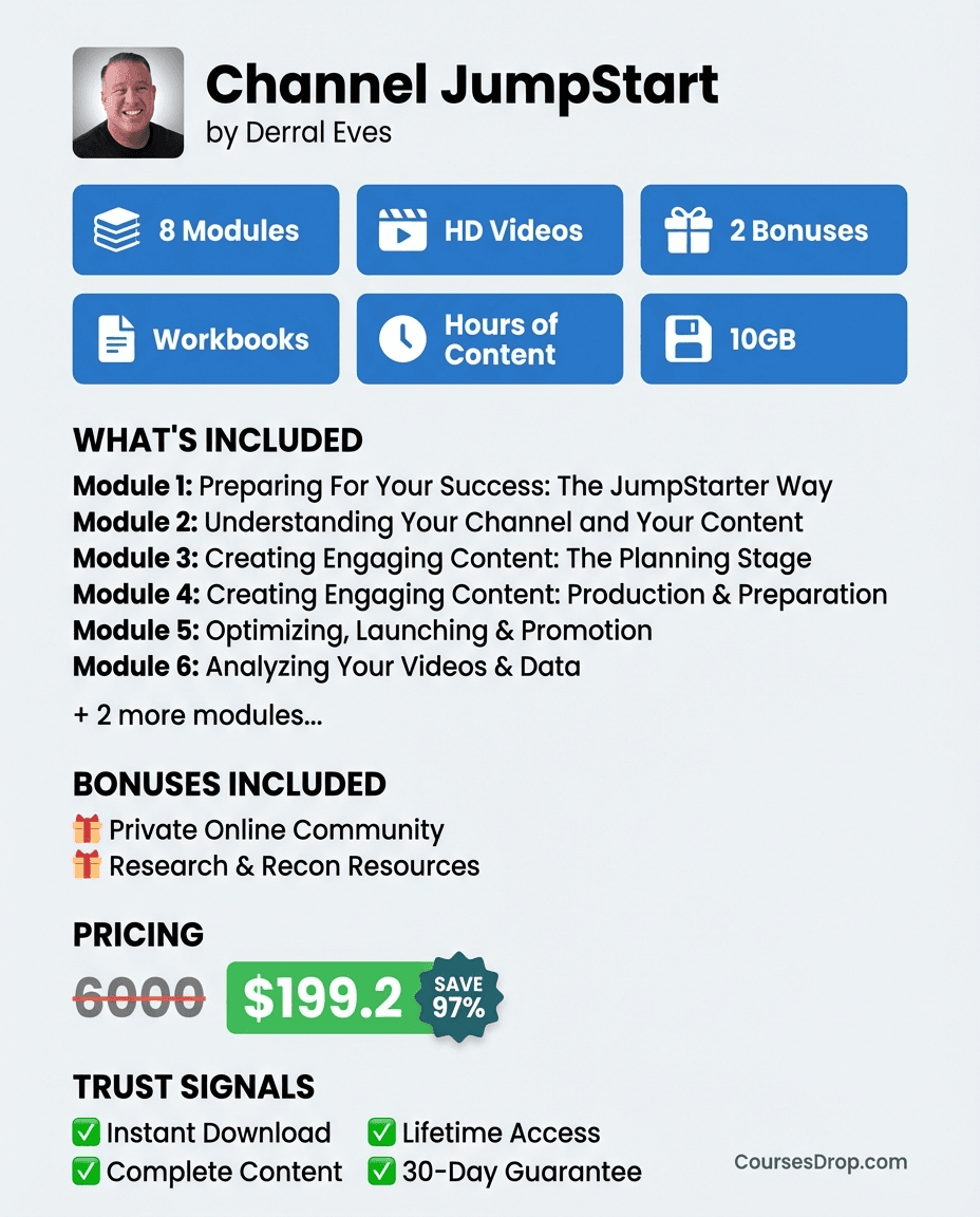 Channel JumpStart infographic